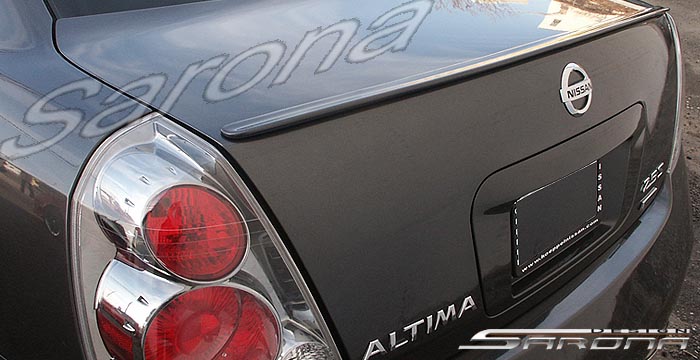 Custom Nissan Altima Trunk Wing  Sedan (2002 - 2006) - $139.00 (Manufacturer Sarona, Part #NS-031-TW)